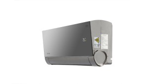 Klimatyzator ścienny Versu Mirror X 3,5 kw R32 VM35Xi-VO35Xo zestaw szary srebny grafitowy przeznaczony do domu mieszkania i firm