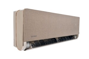 Klimatyzator ścienny Versu Cloth Caramel X 2,6kw R32 VCC26Xi VO26Xo zestaw przeznaczony do domu mieszkania i firm