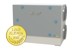 Centrala wentylacyjna Rekuperator Provent Mistral 650 EC 650m3/h wymiennik krzyżowy 