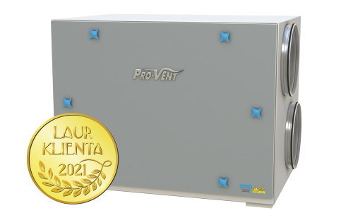 Centrala wentylacyjna Rekuperator Provent Mistral 800 EC 800m3/h wymiennik krzyżowy