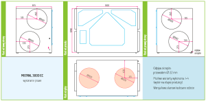 Centrala wentylacyjna Rekuperator SWNM Provent Mistral 3000 EC 3000m3/h wymiennik krzyżowy
