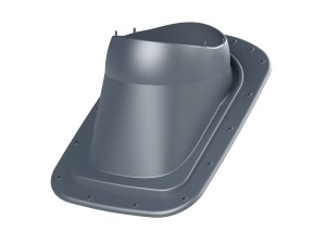 Przejście dachowe CLASSIC VINO (blacha płaska, na rąbek)