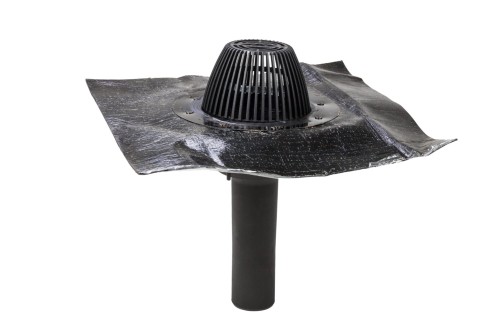 Wpust dachowy AM (Przejście dachowe) 75mm z kołnierzem bitumicznym