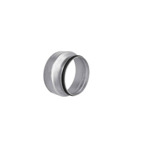 Redukcja tłoczona RPCFL 125-100 mm z uszczelką do rur spiro stalowa metalowa ocynkowana