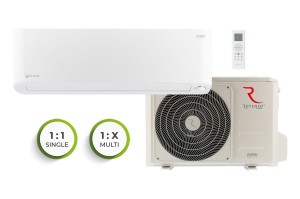 Klimatyzator ścienny Mirai X 3,5kw R32 M35Xi-M35Xo zestaw biały przeznaczony do domu mieszkania i firm