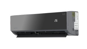 Klimatyzator ścienny Elis X 2,6kw R32 E26Xi E26Xo zestaw szary grafitowy przeznaczony do domu mieszkania i firm