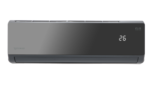 Klimatyzator ścienny Elis X 5,1kw R32 E50Xi E50Xo zestaw szary grafitowy przeznaczony do domu mieszkania i firm