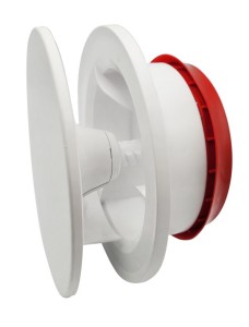 Anemostat kierunkowy VAK 125 biały z uszczelką uniwersalny regulacja powietrza do rekuperacji FI 125 2