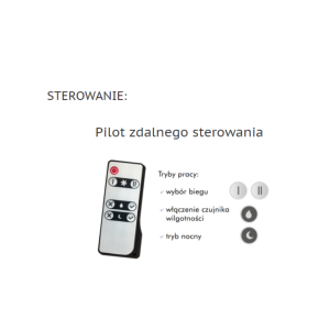 Pilot do rekuperatora