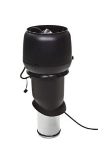 Wentylator dachowy E220P 160mm IS500 850m3h blacha ocynkowana czarny