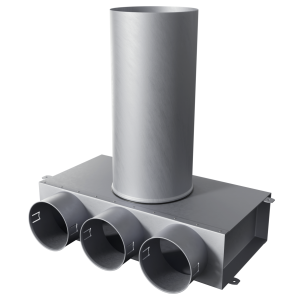 Skrzynka rozprężna IPS 3x⌀75⌀125