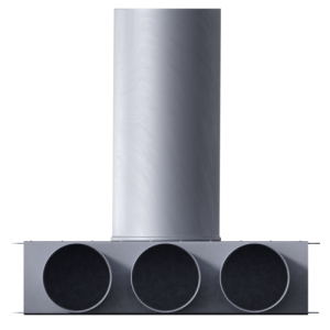 Skrzynka rozprężna IPS 3x⌀75⌀125