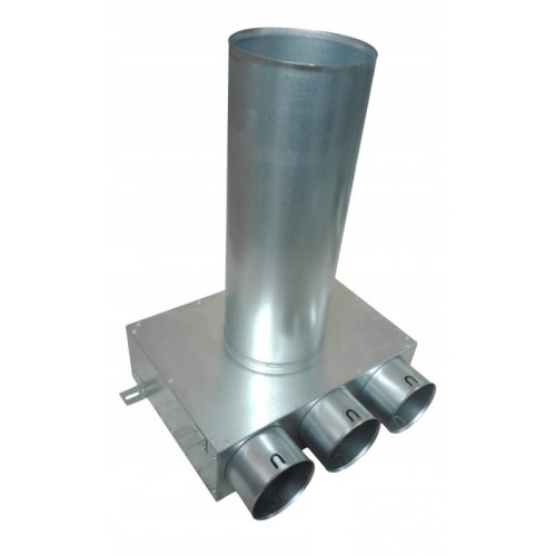 Skrzynka rozprężna IPS 3x⌀75⌀125