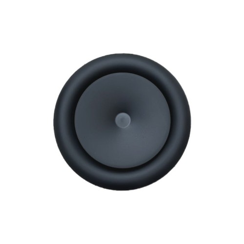 Anemostat nawiewny czarny 125mm