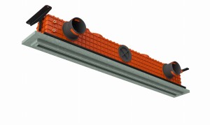 ANEMOSTAT ERGOVENT LINEO PRO SINGLE 2 nawiewnik liniowy wywiewny nawiewny 200m 3 skrzynka