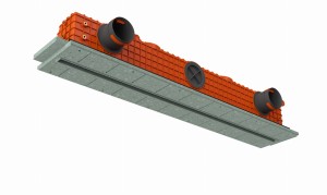 ANEMOSTAT ERGOVENT LINEO PRO SINGLE PROFILE nawiewnik liniowy wywiewny nawiewny 200m 3 skrzynka