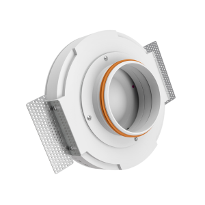 Anemostat bezramkowy gipsowy fi150 ergovent rondo okrągły ładny