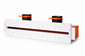 Nawiewnik ERGOVENT LINEO PRO-60075 SINGLE-PROFILE nawiewnik liniowy wywiewny nawiewny skrzynka