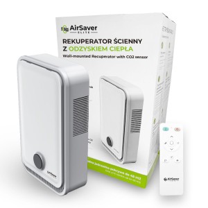 Rekuperator ścienny AIRSAVAER ELITE 110m3/h