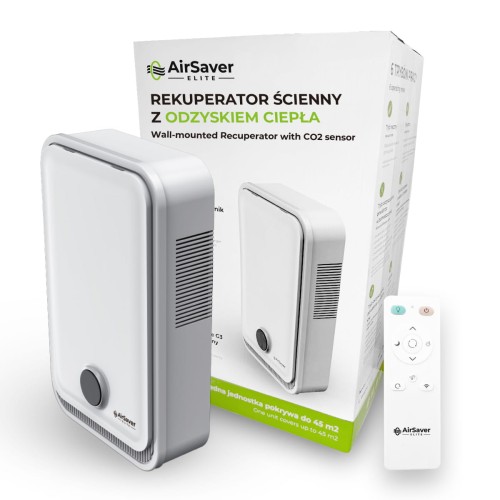 Rekuperator ścienny AIRSAVAER ELITE 110m3/h