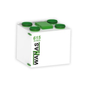 Rekuperator centrala wentylacyjna stojący pionowy WANAS 615V BASIC 688 m3/h Czyste powietrze