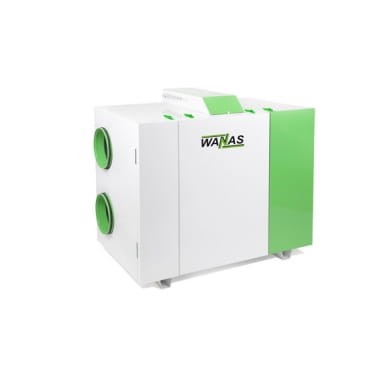 Rekuperator centrala wentylacyjna poziomy WANAS 900H 1000 m3/h