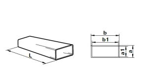 Kanał płaski 220x90 Wymiary