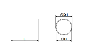 Kanał okrągły Ø150 Wymiary