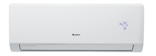 Klimatyzator ścienny Lomo Luxury Plus Gree 2,7kw R32 GWH09QB-K6DNB2E biały zestaw