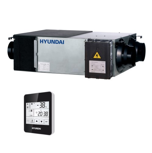 Rekuperator centrala wentylacyjna z wymiennikiem przeciwprądowym Hyundai HRS-PRO-1000 1000m3/h
