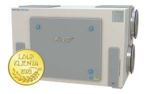 Centrala wentylacyjna Rekuperator Provent Mistral Pro 950 EC 950m3/h wymiennik przeciwprądowy